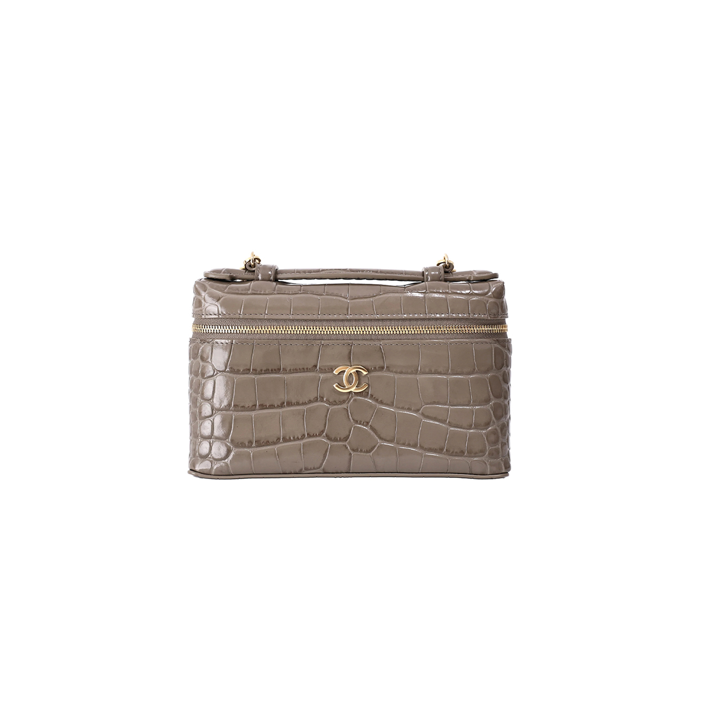 CHANEL VANITY WITH CHAIN (19.5*17*5cm)